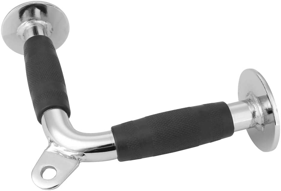 YEstge V-Shaped Tricep Bar Handle - Heavy Duty Steel Cable Attachment for Home Gym, Strength Training & Workout Equipment - Perfect for Triceps, Biceps, Back & Shoulder Exercises