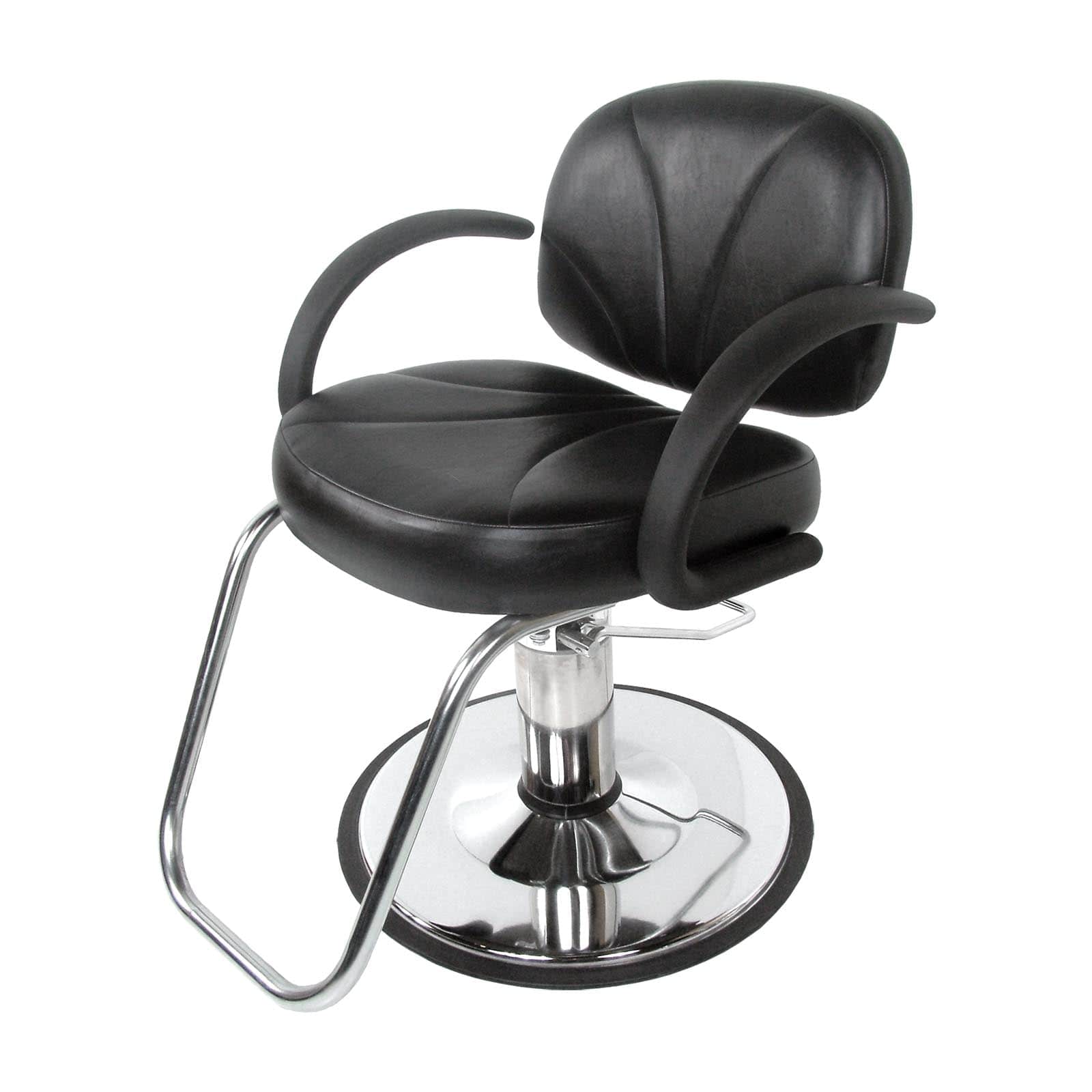 LE FLEUR Styling Chair - Modern Accent Chair for Living Room, Bedroom & Office - Comfortable Upholstered Armchair with Wooden Legs - Perfect for Home Decor, Reading Nook or Workspace
