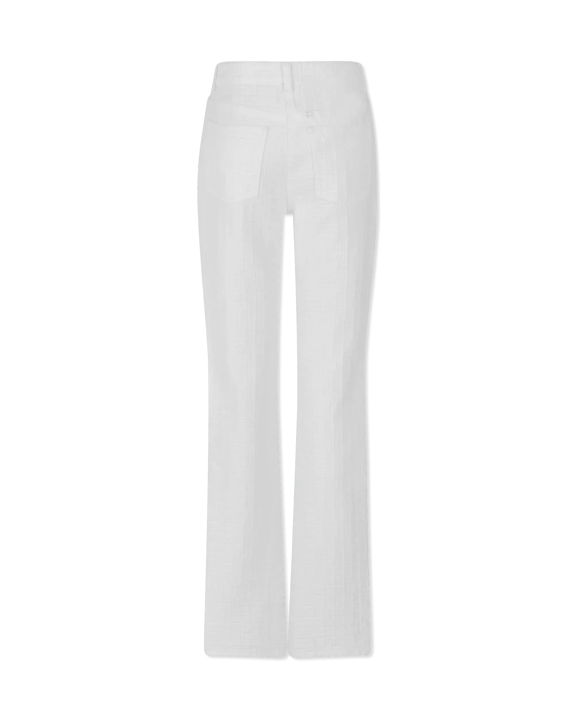 4G Monogram Straight Leg Jeans for Women - High Waist Denim Pants with Stretch - Casual & Comfortable Jeans for Everyday Wear, Work, and Weekend Outings
