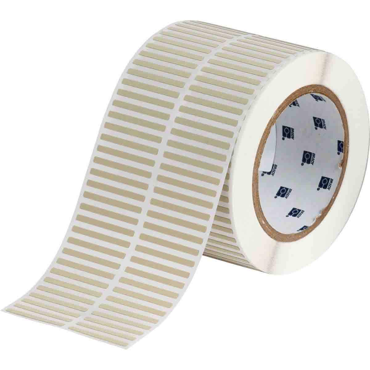 Brady THT-28-724-10 Thermal Transfer Printer Labels - Amber Color, 1
