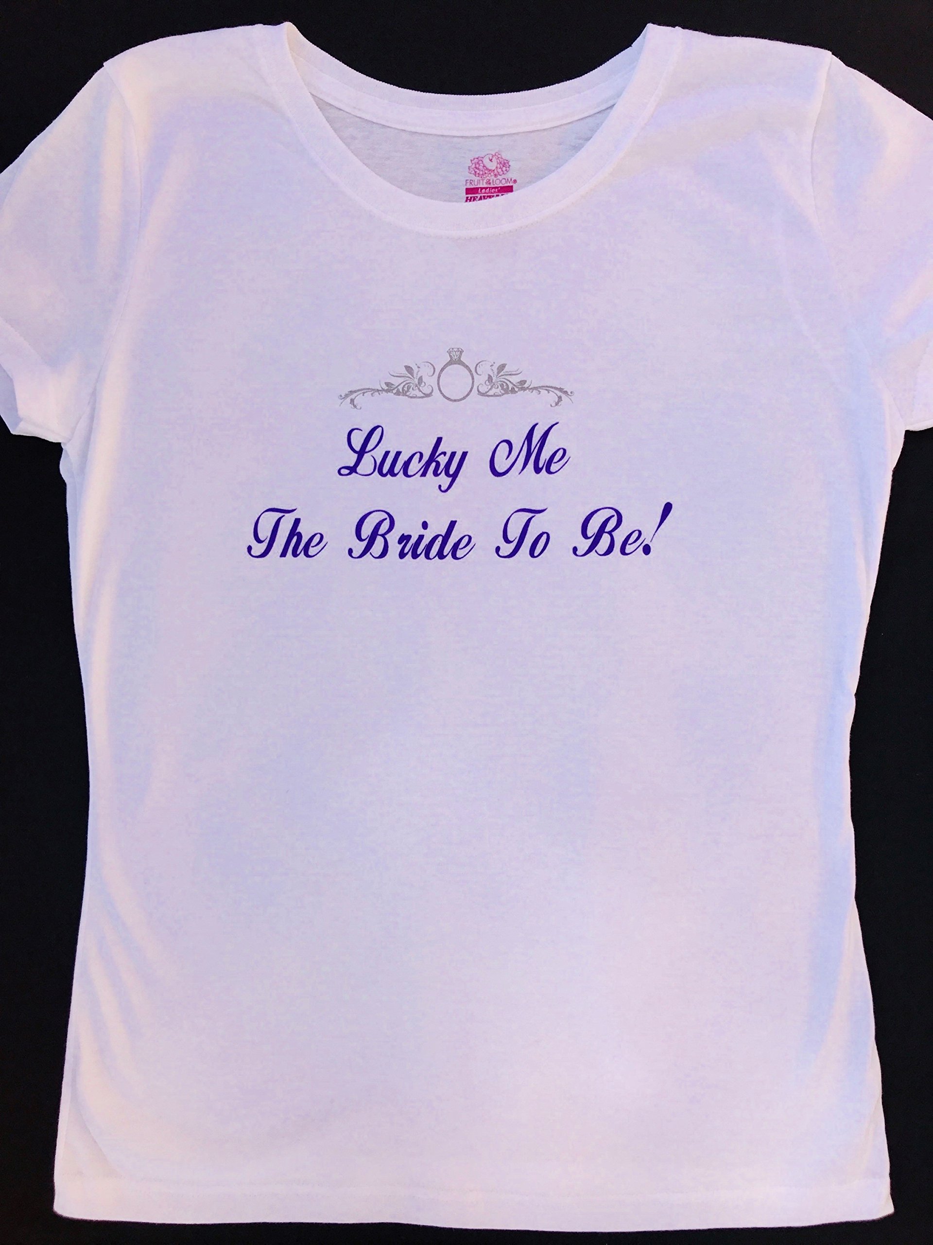 Elegant Cotton Bride T-Shirt for Women - Perfect Gift for Engagement Party, Bridal Shower, Wedding or Bachelorette - Ideal for Pre-Wedding Events & Bridal Celebrations