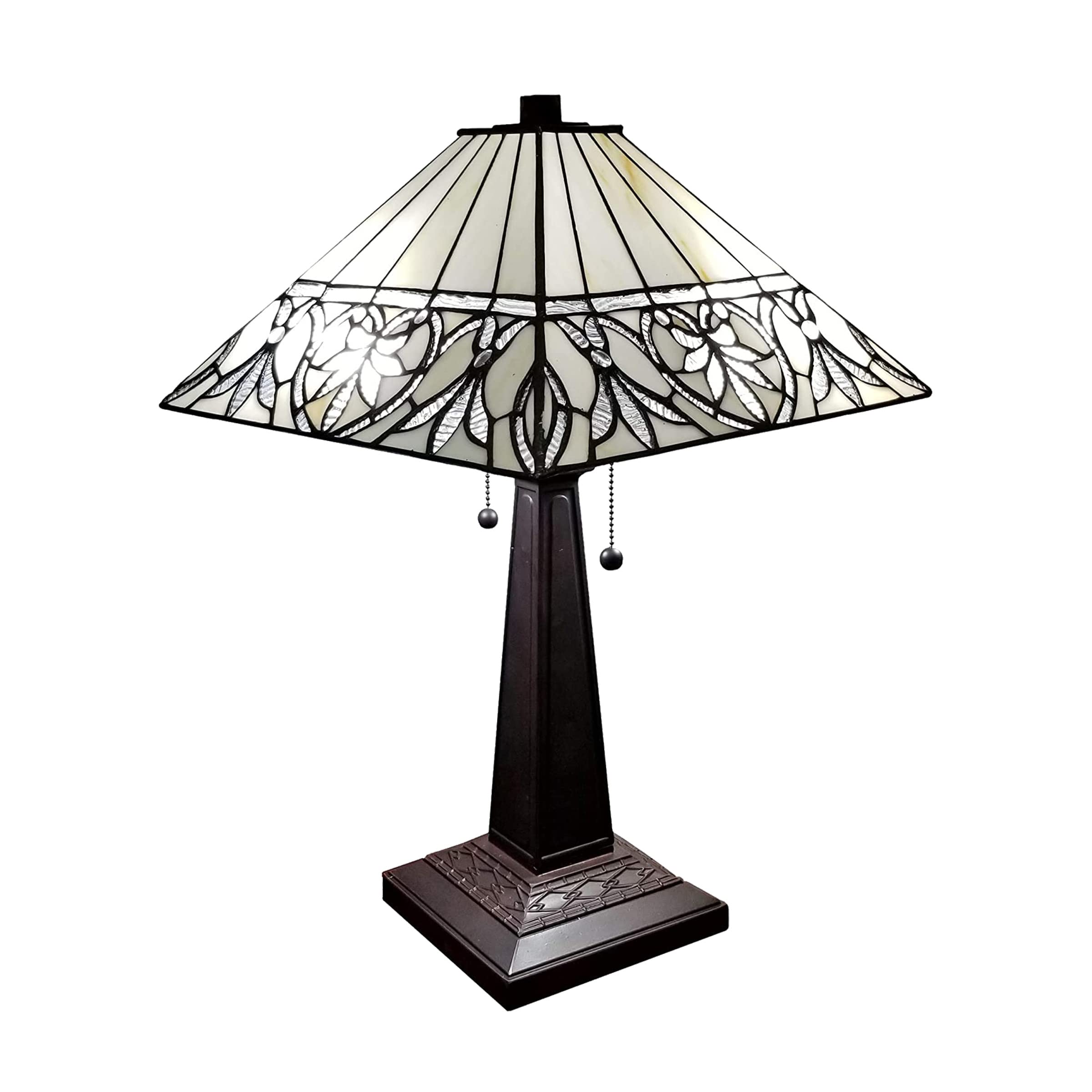Vintage Tiffany Style Table Lamp - 22