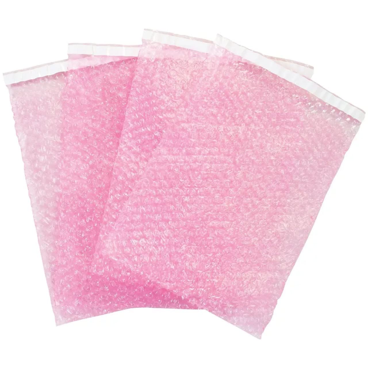 200 Pack 12x15.5 Inch Anti-Static Bubble Mailers - Self Sealing Shipping Pouches for Electronics, PC Parts & Fragile Items - ESD Safe Protective Packaging Bags for Mailing, Storage & Moving