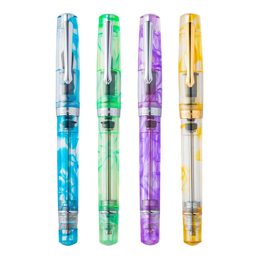 Premium Nahvalur (Narwhal) Original Plus Fountain Pen (2022) - Luxury Writing Instrument for Professionals, Collectors & Calligraphy Enthusiasts - Perfect for Office, Gifting & Special Occasions