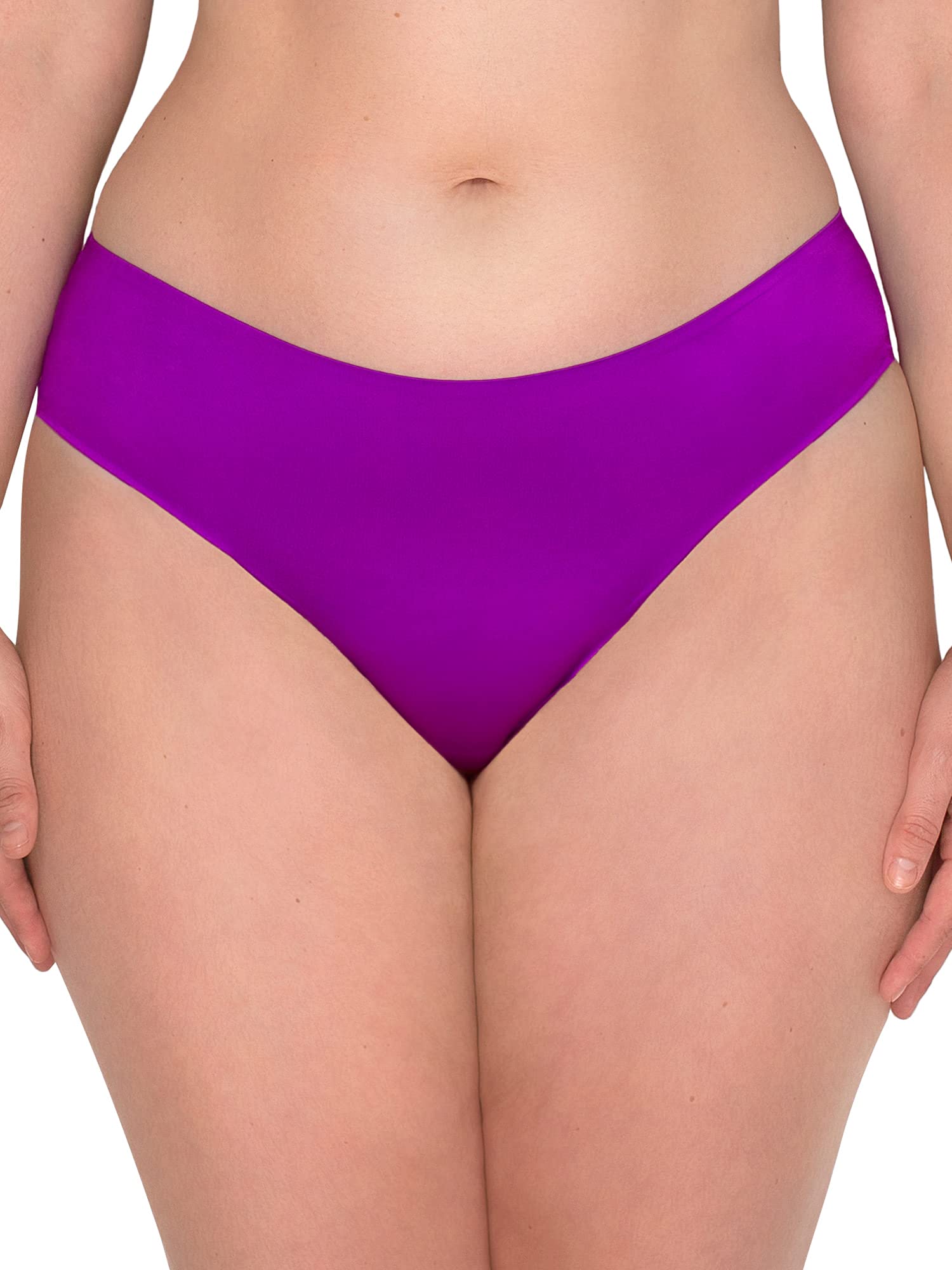 Smart & Sexy Women's No-Show Seamless Panties 2-Pack - Invisible Underwear for Yoga, Workout & Everyday Comfort