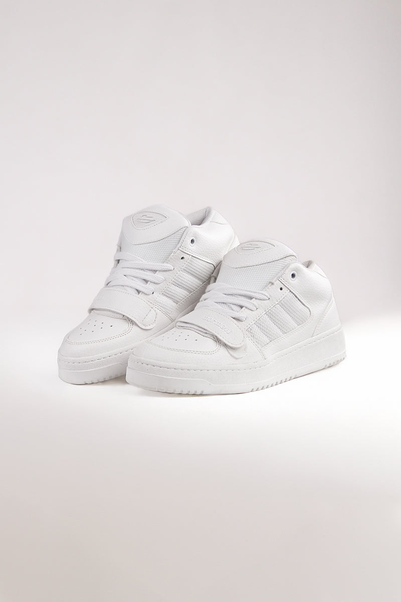 Mormai Quiver White Sneakers - Lightweight Comfortable Running Shoes for Men & Women - Perfect for Jogging, Gym Workouts & Casual Wear