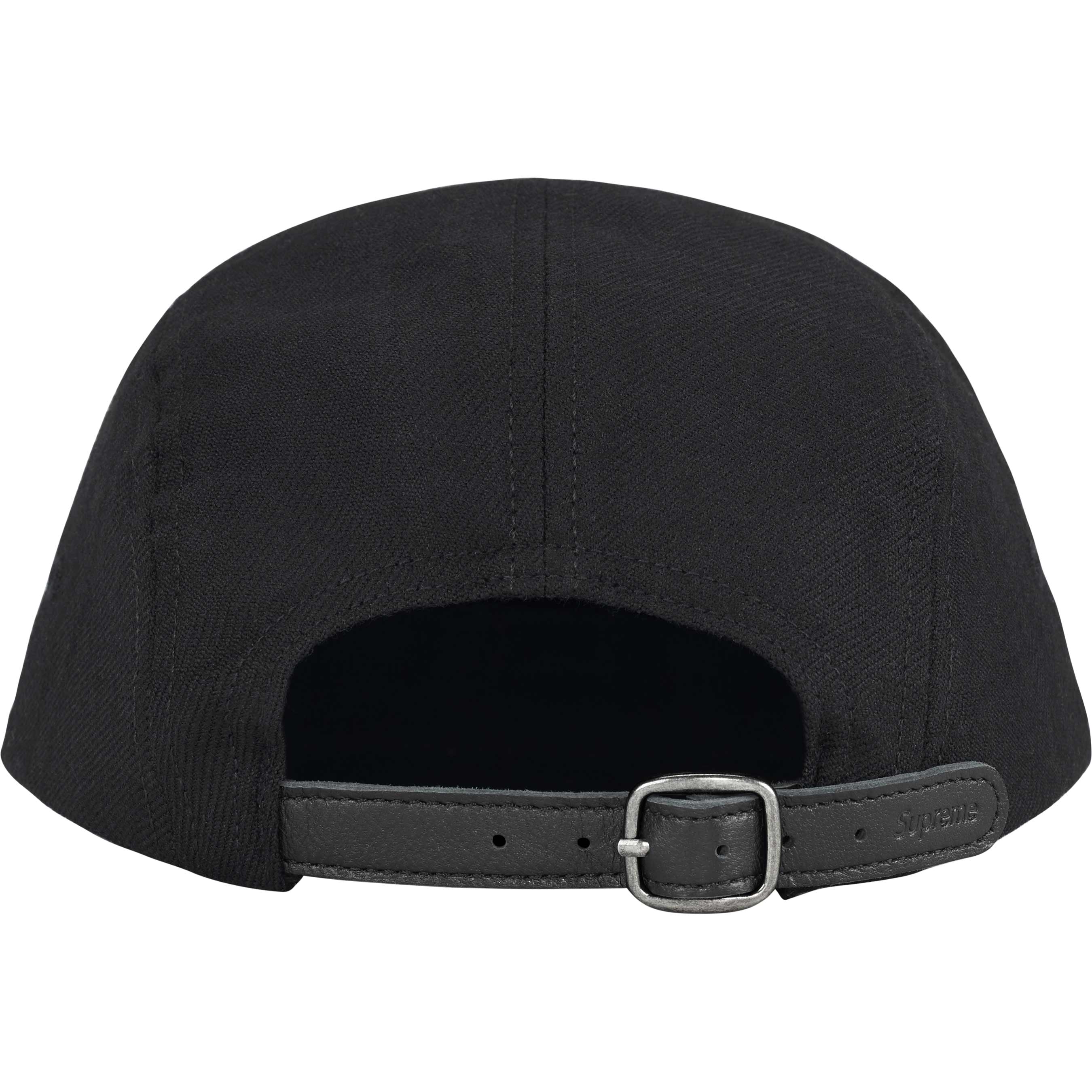 Supreme Lochcarron Camp Cap - Black Adjustable Snapback Hat for Men & Women | Streetwear Fashion, Urban Style, Casual Wear