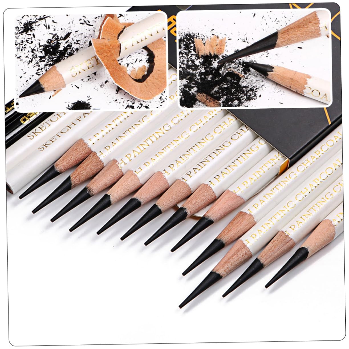 DIYEAH 36 Pcs Professional Sketch Pencils Set - Graphite Drawing Pencils for Artists, Students & Adults - Perfect for Sketching, Shading, Writing & Coloring | Ideal for Art Classes, Home Drawing & Office Use
