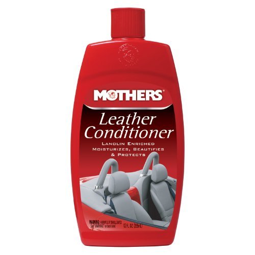 Mothers Leather Conditioner 12 Fl. Oz - Premium Leather Care for Car Seats, Furniture & Accessories | Restores & Protects Genuine Leather
