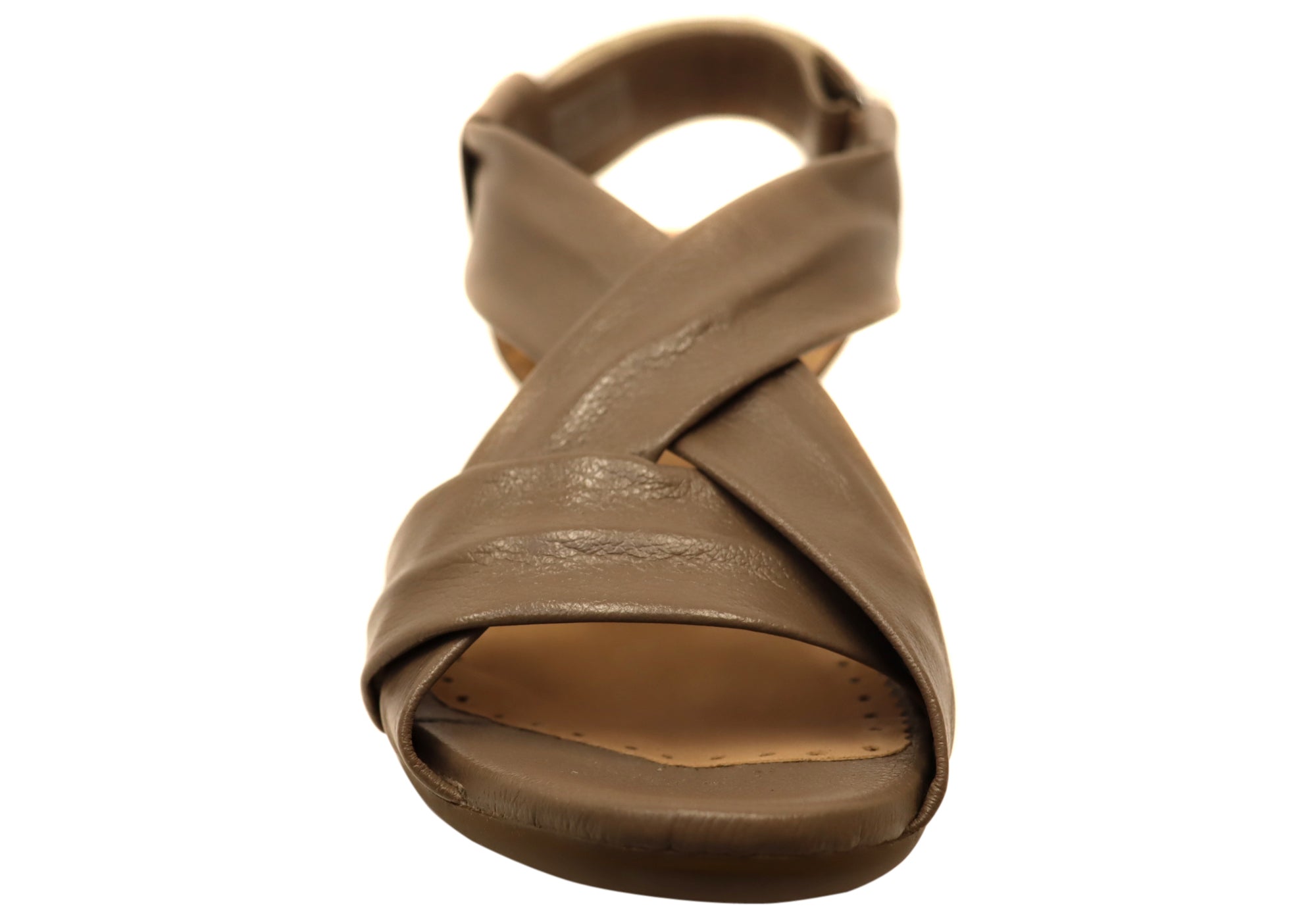 Opananken Janice Women's Comfortable Brazilian Leather Sandals - Breathable Summer Slides for Beach, Pool & Casual Outings