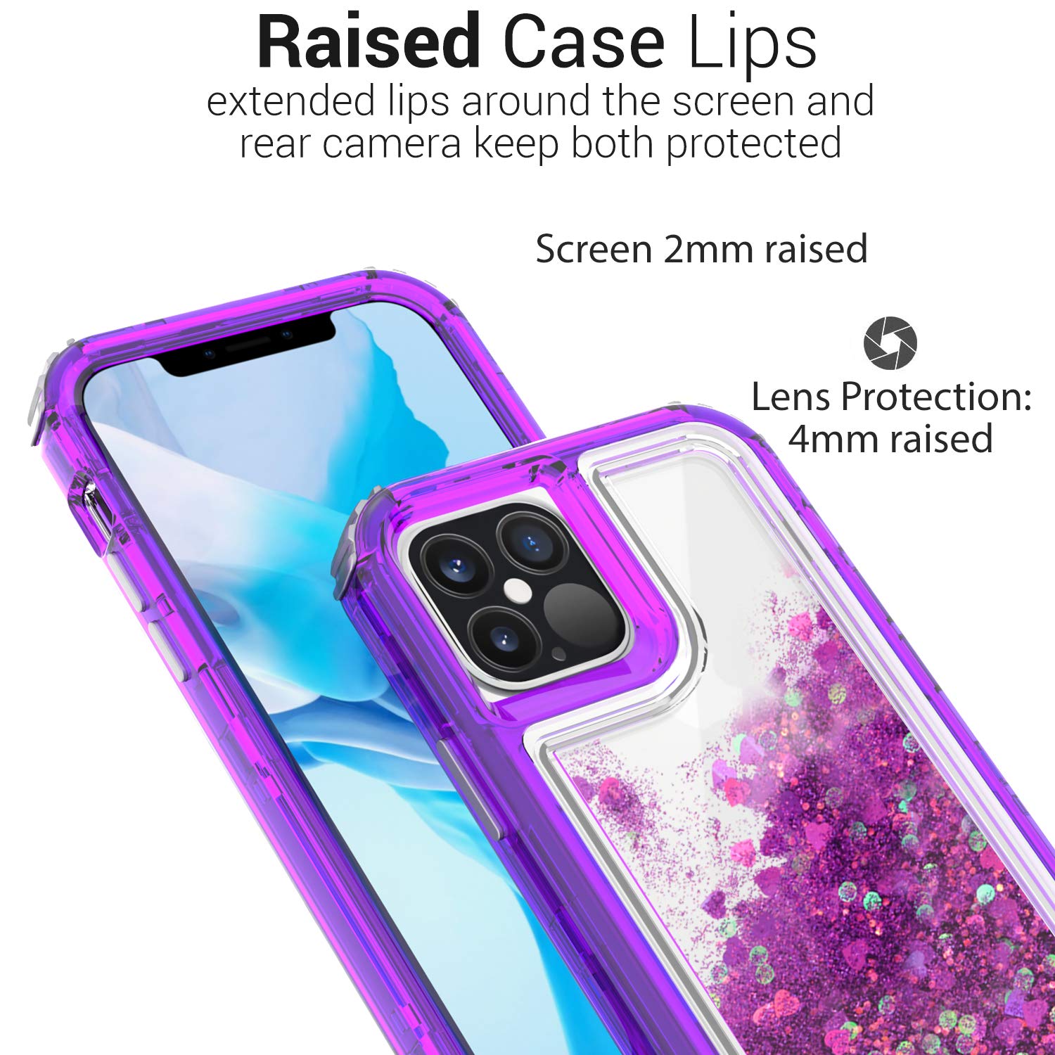 Luxury Liquid Glitter Case for Apple iPhone 12 & iPhone 12 Pro (6.1