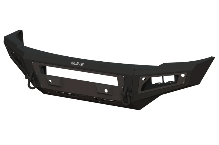 Bodyguard GAF18AN1T Front Bumper for 2018-2020 Ford F150 | A2L Base Model with ACC Compatibility & Single Light Bar Cutout | Off-Road Protection & Style Upgrade