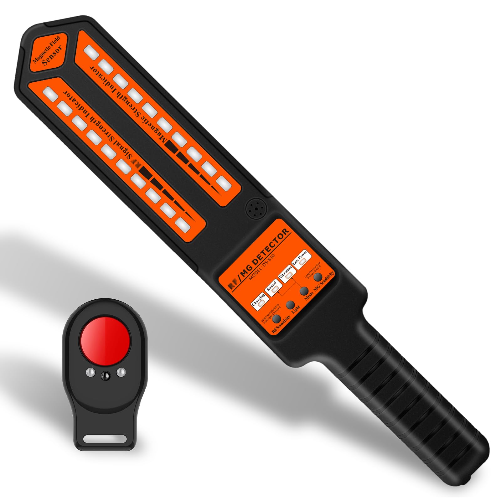 Hidden Camera Detector & Bug Finder - Anti-Spy RF Signal Scanner for Listening Devices, GPS Trackers | Portable Privacy Protection for Hotel, Car, Office, Home & Travel Security | Prevent Surveillance & Protect Your Privacy