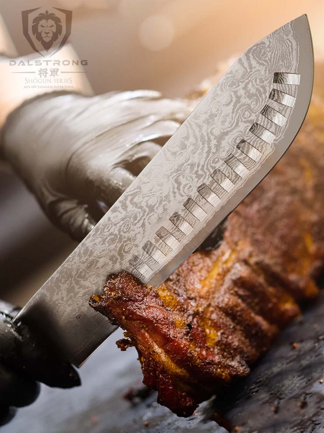 Dalstrong Shogun Series ELITE 8-Inch Bull Nose Butcher Knife - Professional Chef Knife for Meat Cutting, Slicing & Butchering - Perfect for Home Kitchens & Professional Use