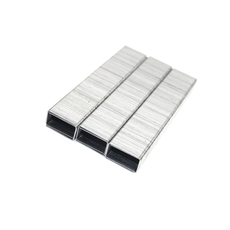 2000pcs 1022J Framing Nails for Electric Staple Gun - Heavy Duty Construction Nails for Woodworking, Roofing & Carpentry Projects (Use with Electric Nail Guns for Framing, Decking & Home Renovation)