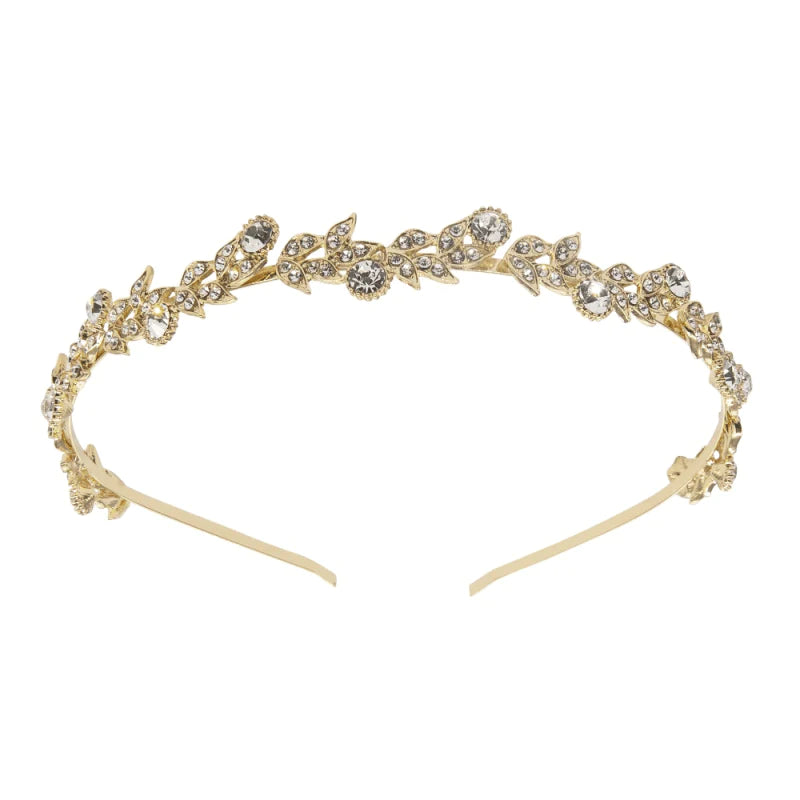 Elegant Crystal Headband for Bride & Bridesmaids - A9750 | Wedding Hair Accessories for Bridal Party & Special Occasions