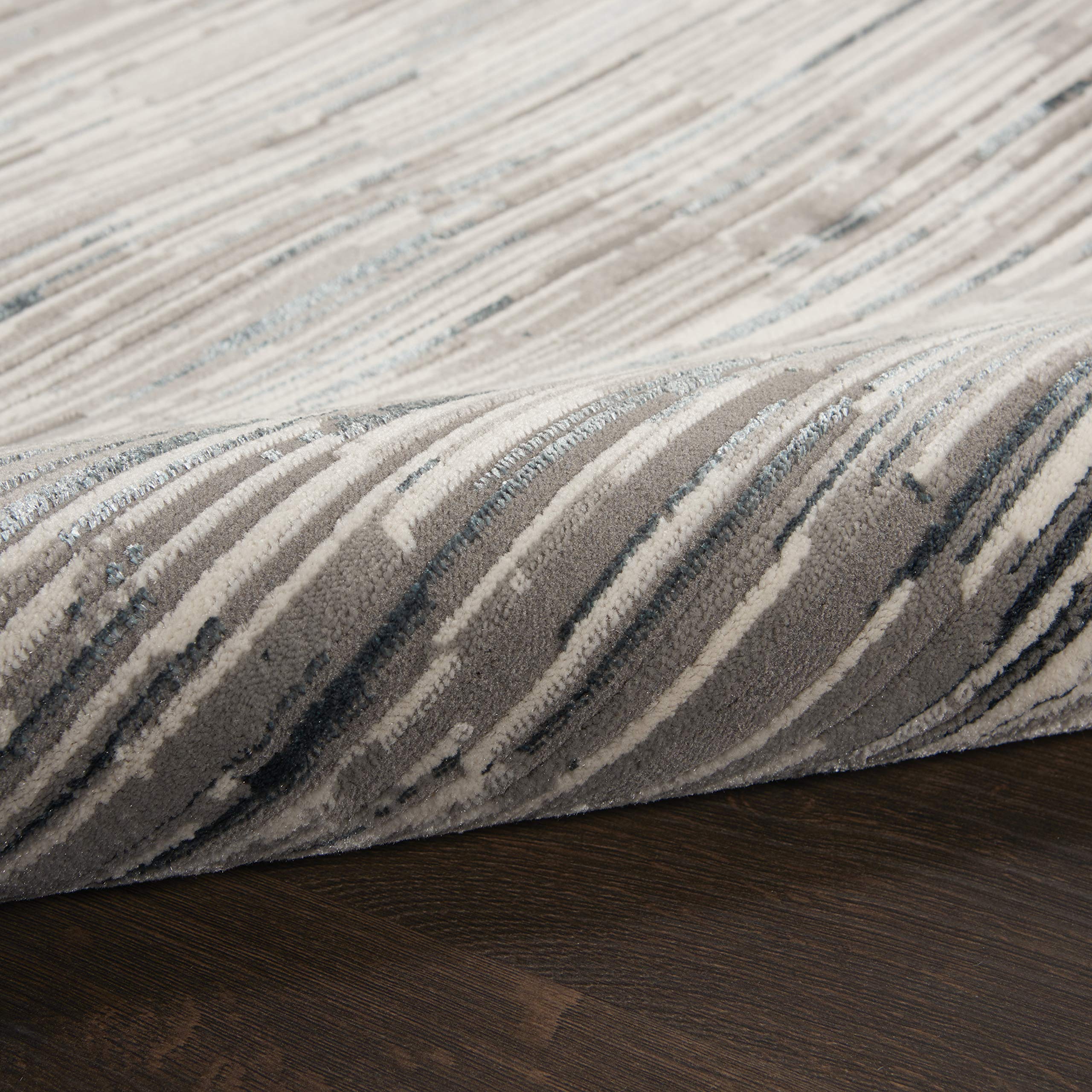 Michael Amini MA90 Uptown Abstract Grey/Ivory 2'2