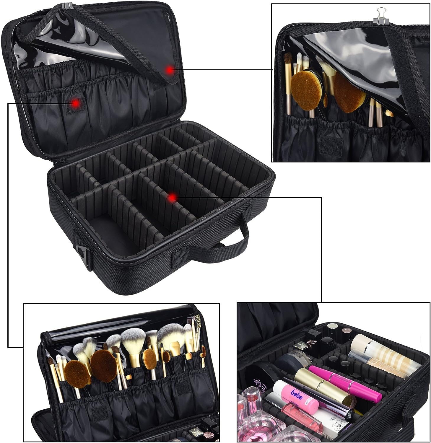 NFI Essentials Large Cosmetic Case - 16