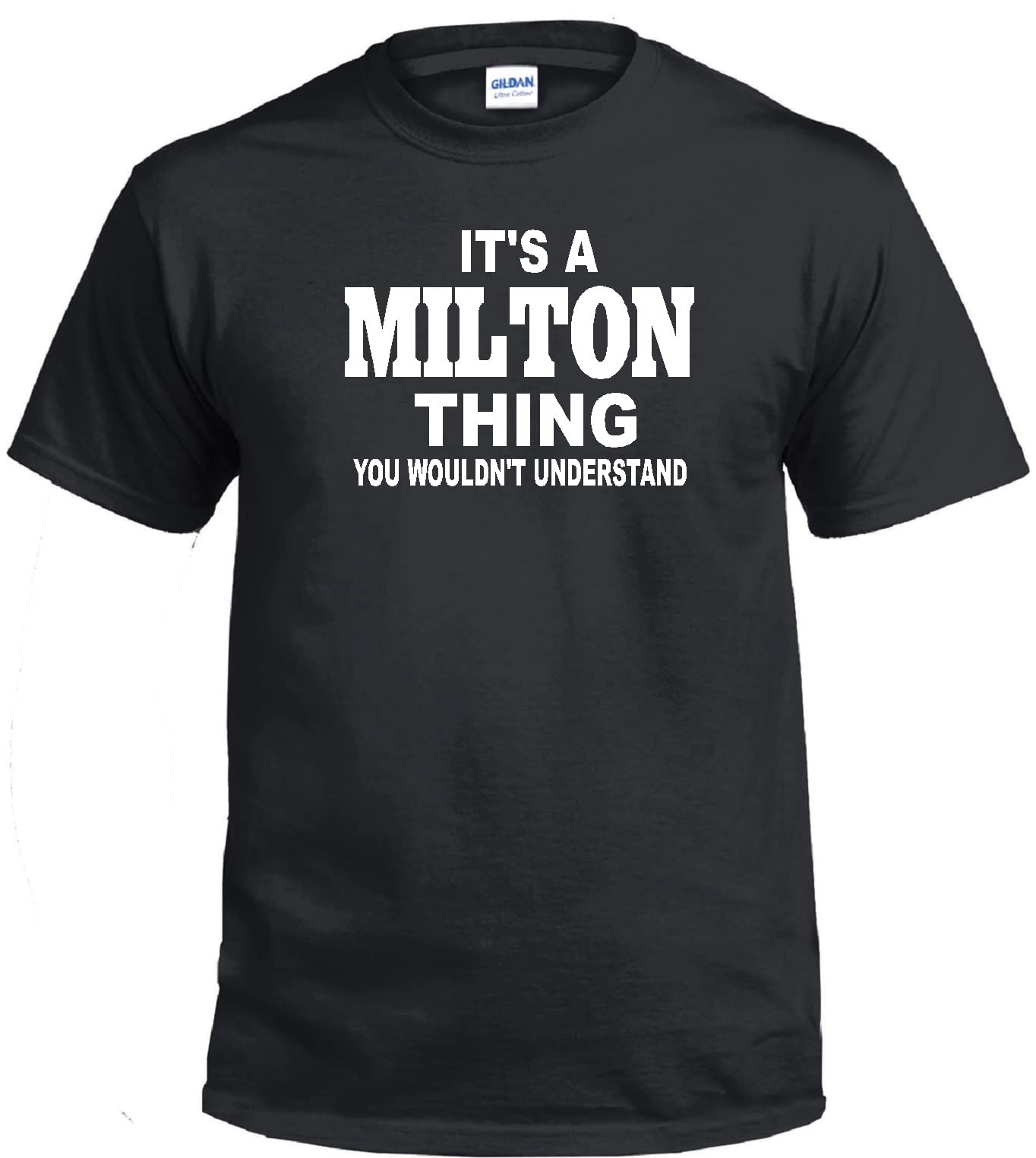 STUFF WITH ATTITUDE Milton Thing Black T-Shirt | Cool Graphic Tee for Men & Women | Perfect for Casual Wear, Street Style & Gifts