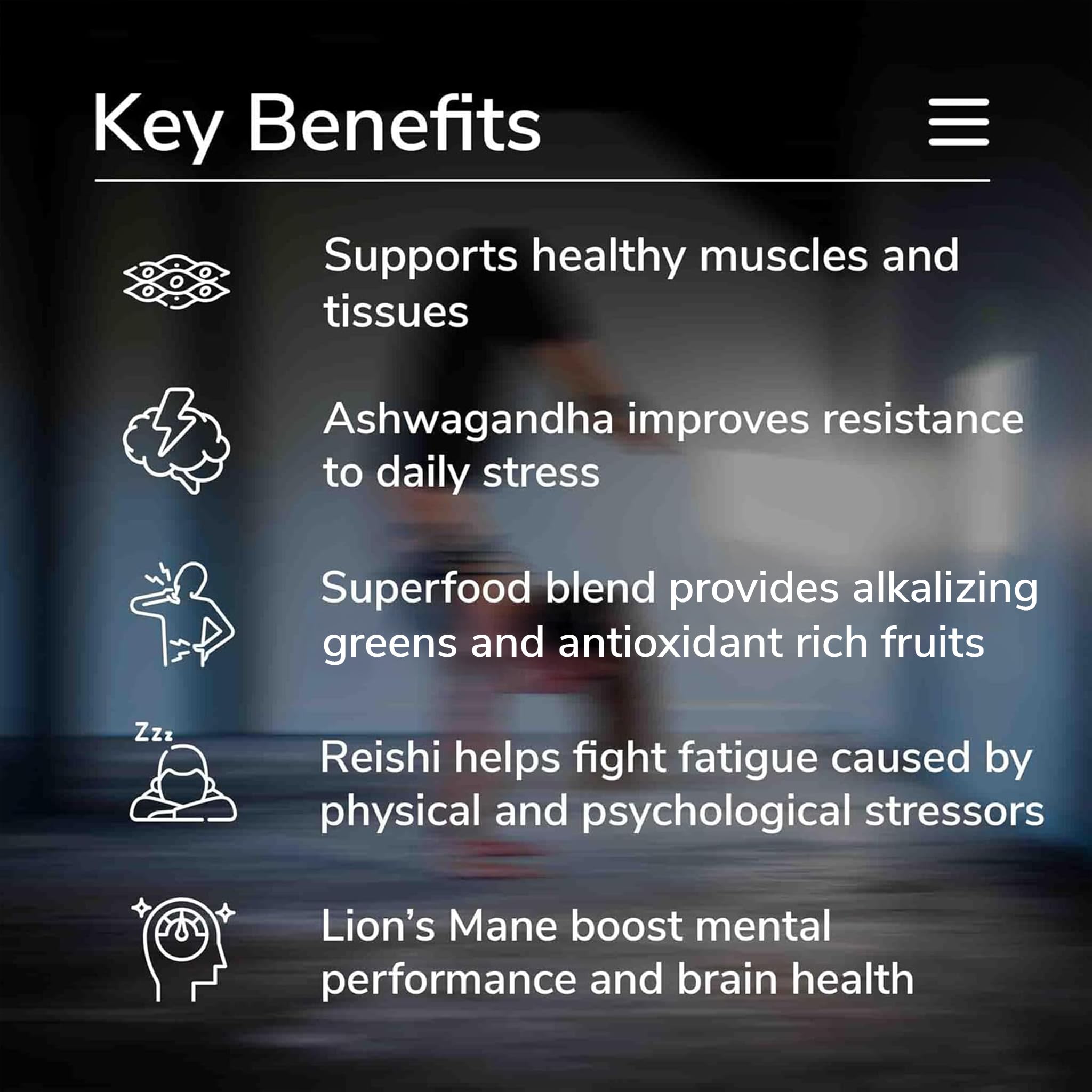 Organic Plant-Based Protein Powder with Superfoods (Ashwagandha, Reishi, Lions Mane) - 18g Vegan Chocolate Protein, Gluten Free, No Stevia or Sugar, 20 Servings | Supports Muscle Recovery, Energy Boost & Immune Health for Athletes & Active Lifestyles