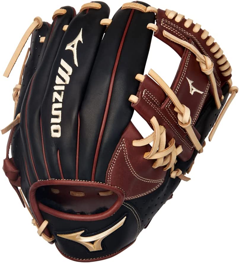 Mizuno Prime Elite 11.75 Inch Infield Baseball Glove - Professional Quality Leather Glove for Baseball Players, Ideal for Infield Practice & Games