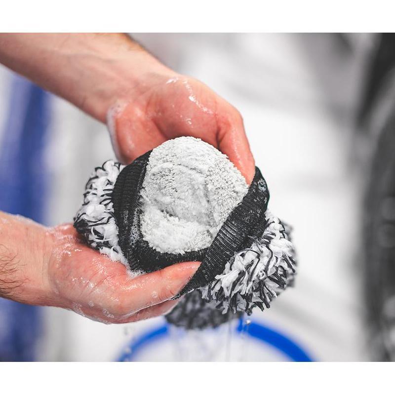 The Rag Company Premium Ultra Wash Mitt - Microfiber Car Detailing Glove for Scratch-Free Cleaning (Perfect for Auto, Motorcycle & RV Washing)