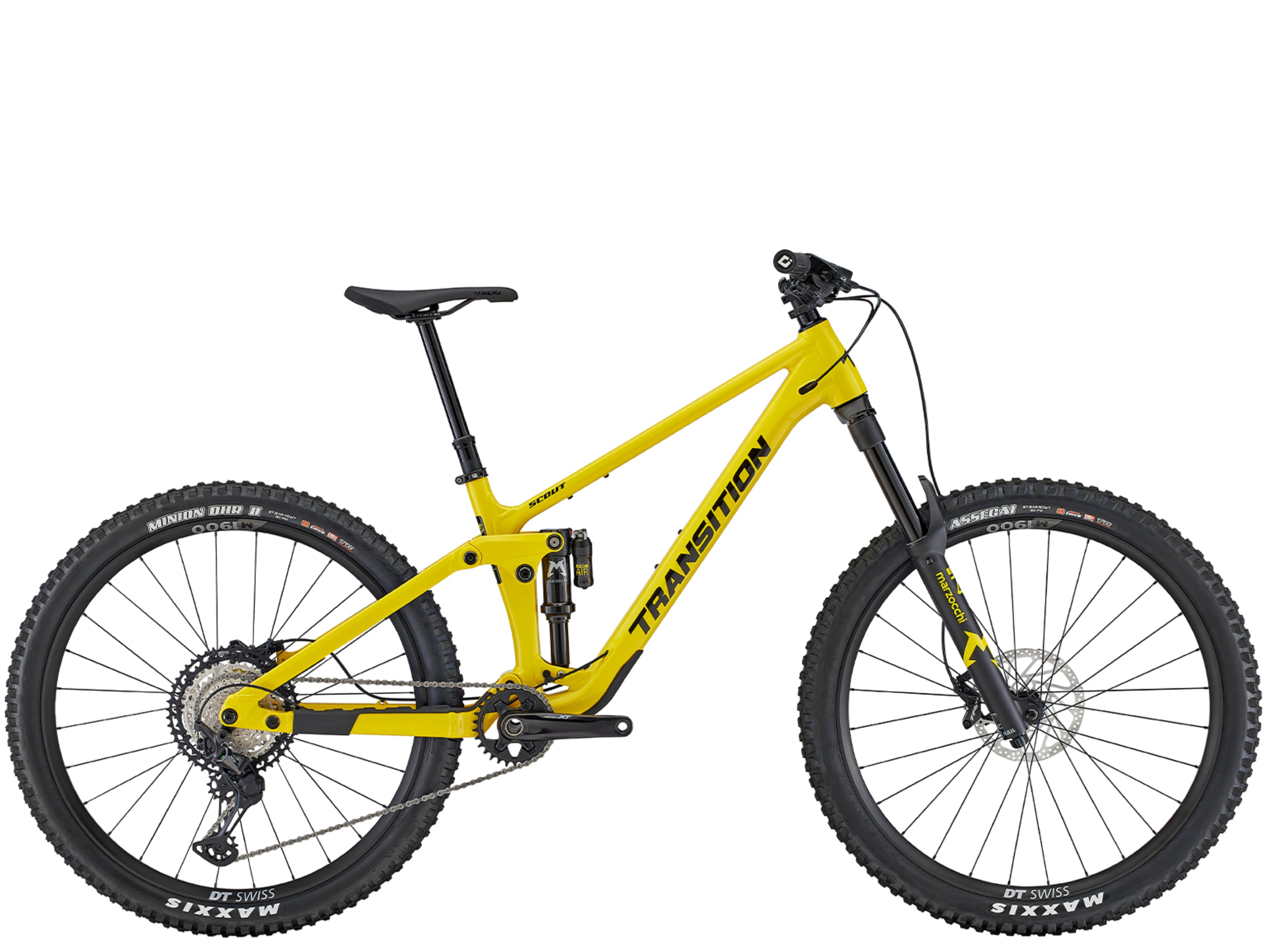 Transition Scout Mountain Bike - Lightweight Aluminum Frame, Full Suspension for Trail Riding - Perfect for Off-Road Adventures & Mountain Trails