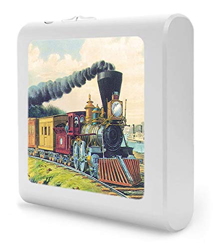 Dimmable LED Night Light with Auto On/Off Sensor - Adjustable Brightness & Warm White Light for Bathroom, Hallway, Nursery & Bedroom | Energy-Efficient Plug-in Nightlight for Kids & Adults | Perfect for Nighttime Safety & Comfort