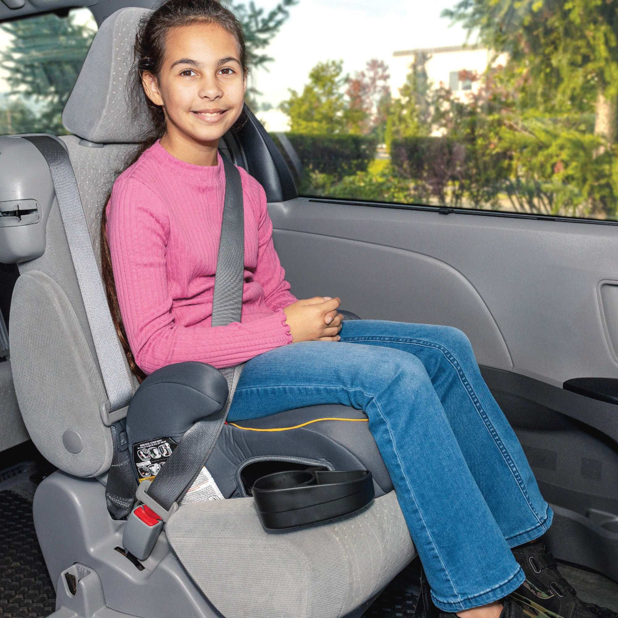 Diono Monterey 2XT Booster Car Seat for Kids - High Back Convertible Car Seat with Side Impact Protection, 5-Point Harness, for Children 40-120 lbs - Perfect for Travel, School & Family Road Trips