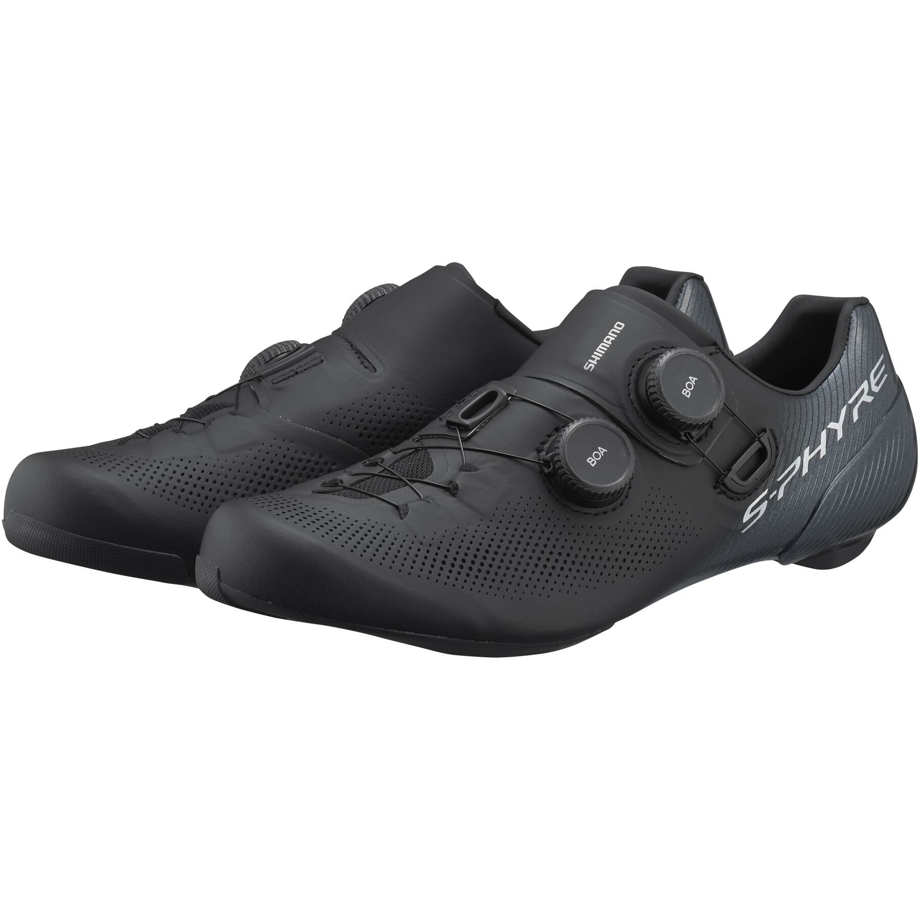 Shimano S-Phyre RC9 RC903 High-Performance Road Cycling Shoes for Men - Black | Lightweight & Breathable for Racing & Training