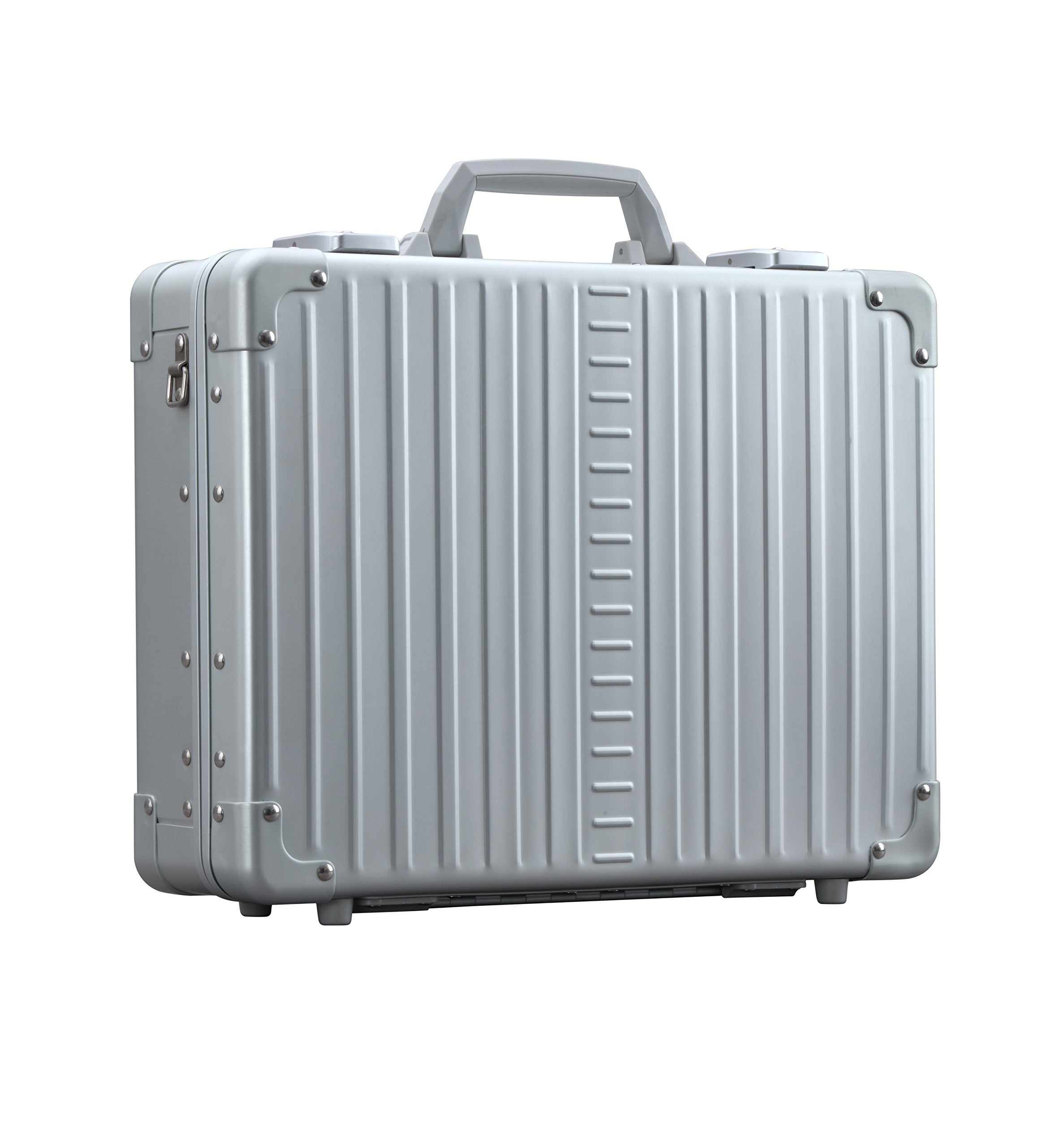 Aleon 17 Inch Aluminum Business Briefcase - Professional Hardside Attache Case for Work, Travel & Office Use | Durable Laptop Briefcase for Business Professionals & Executives