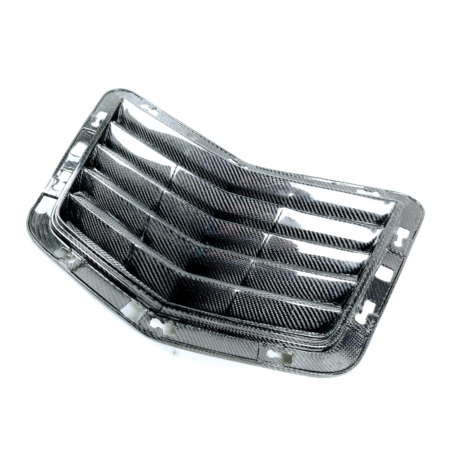 Carbon Fiber Front Hood Vent Scoop Cover for Chevrolet Corvette C7 (2014-2019) - Enhances Engine Cooling & Aggressive Styling for Sports Car Enthusiasts
