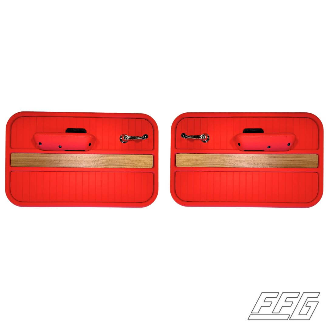 Custom Upholstered Door Panels for 1968-1972 Ford Models | Premium Auto Interior Upgrade for Classic Car Restoration & Customization Projects