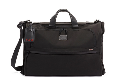 Tumi Alpha Tri-Fold Garment Bag - Carry On Luggage for Business Travel & Formal Events | Wrinkle-Free Suit Storage & Airplane Overhead Compartment Fit