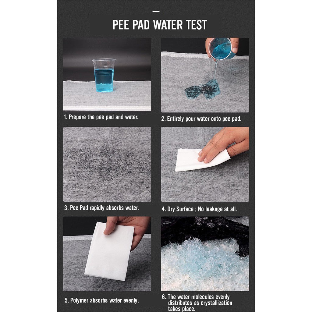 **PETBEST Lemon & Charcoal Ultra Absorbent Leak-Proof Pee Pads for Dogs & Puppies – S/M/L/XL – Ideal for Training, Crate Lining & Indoor/Outdoor Use**