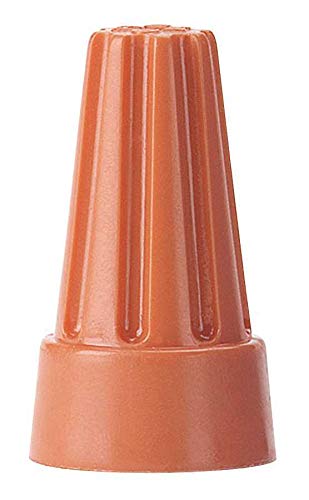 602610 Orange Wire Connector - 500pcs/Box - Electrical Wiring, Automotive, and DIY Projects