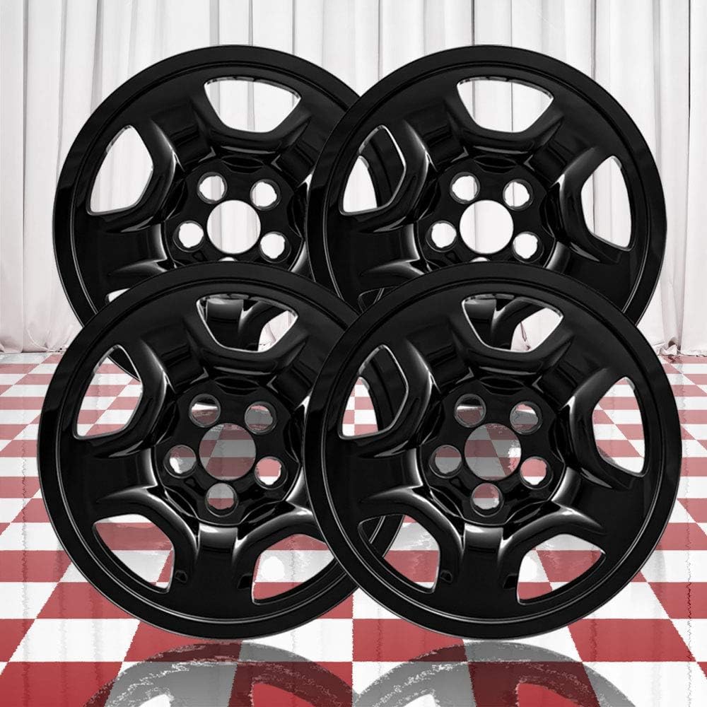 4-Pack Gloss Black 5-Spoke 16