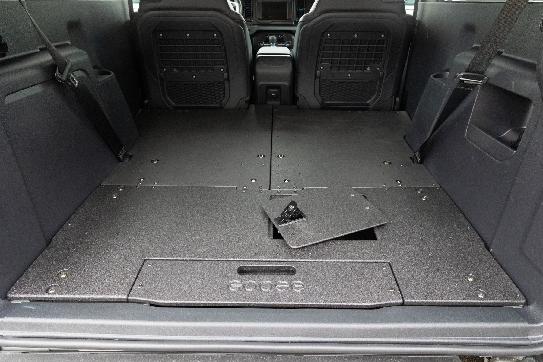 2021-2023 Ford Bronco 2-Door Goose Gear Stealth Sleep Package | Rear Cargo Storage System | Camping & Overlanding Accessories