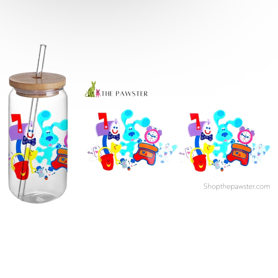Blue's Clues 16oz Insulated Cup Wrap - Fun Kids Drink Sleeve for School, Parties & Travel - Keeps Drinks Cold & Prevents Spills