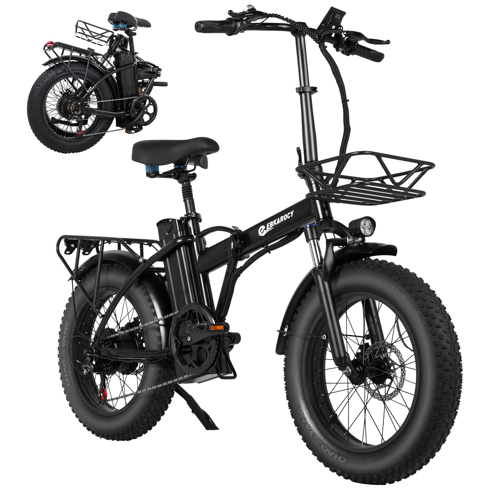 EBKAROCY 750W 48V 15AH Electric Bike for Adults - 20