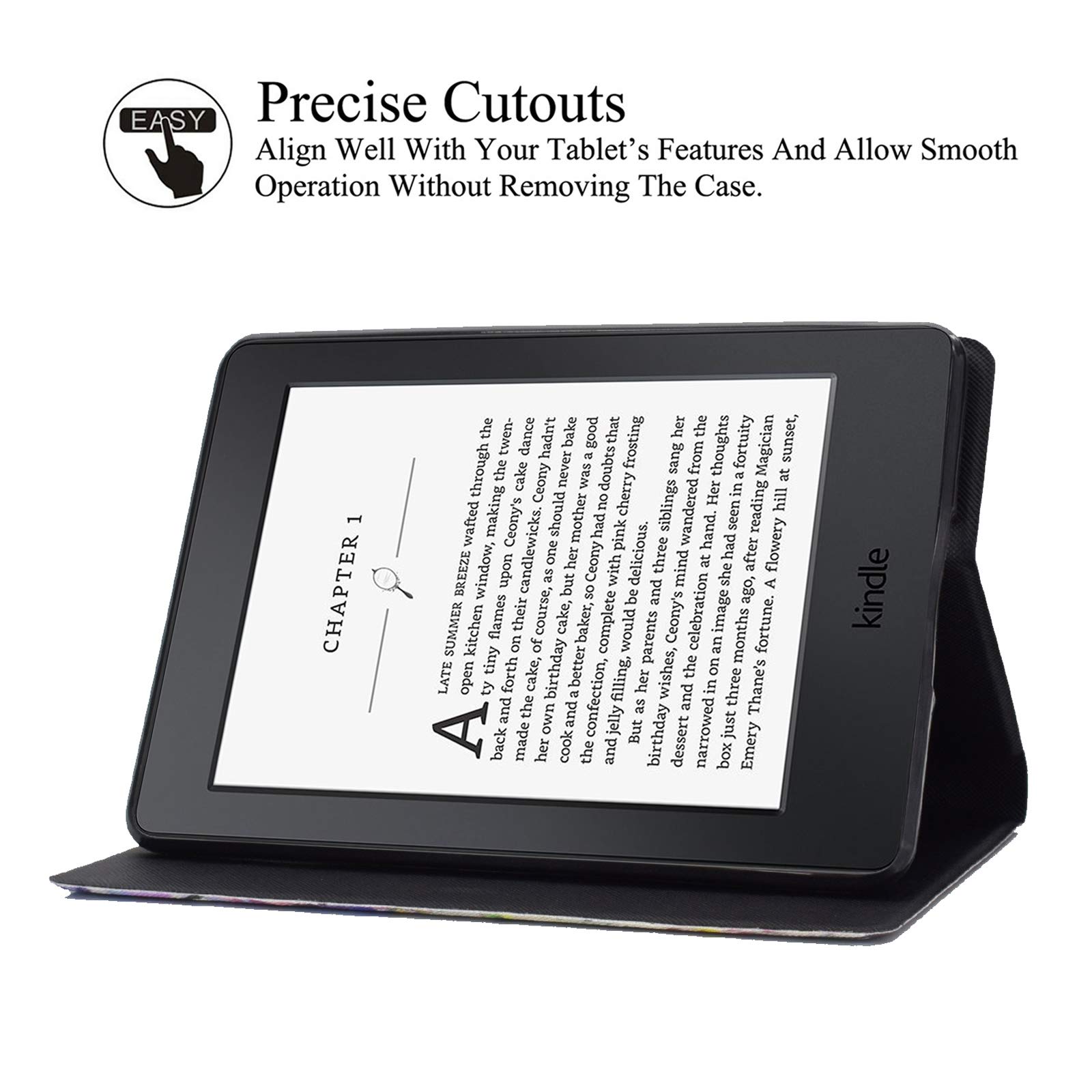 Premium Lightweight Slim Folio Case for Kindle Paperwhite 6