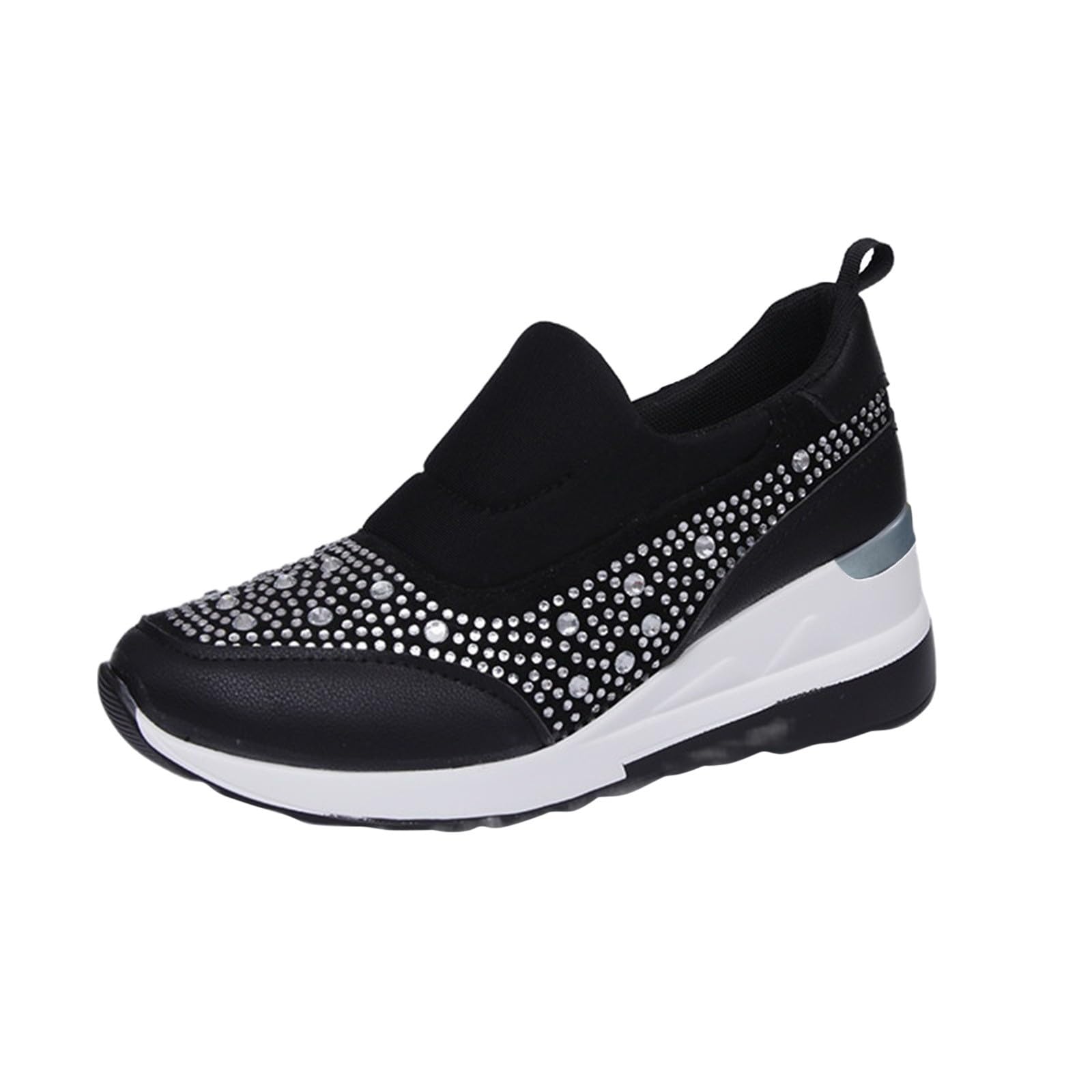 **Wide Toe Box Dress Shoes for Women - Comfortable Workout Sneakers for Gym, Walking & Winter - Black Women's Athletic Shoes (Ideal for Office, Travel & Casual Wear)**