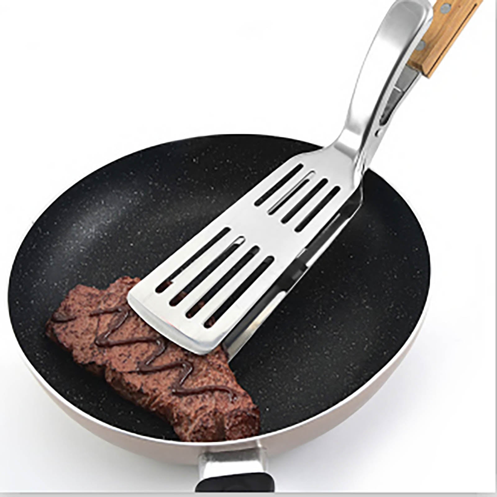 Premium BBQ Tong & Spatula Set - BarConic® Heavy Duty Stainless Steel Grilling Tools for Outdoor Cooking, Camping & Backyard BBQ Parties