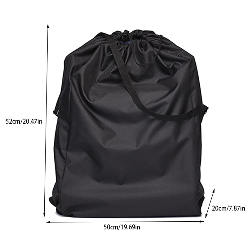 Meokro Air Travel Stroller Bag with Drawstring Closure - Lightweight & Compact Stroller Storage Bag for Airplane, Airport & Gate Check - Perfect for Family Vacations & Business Trips