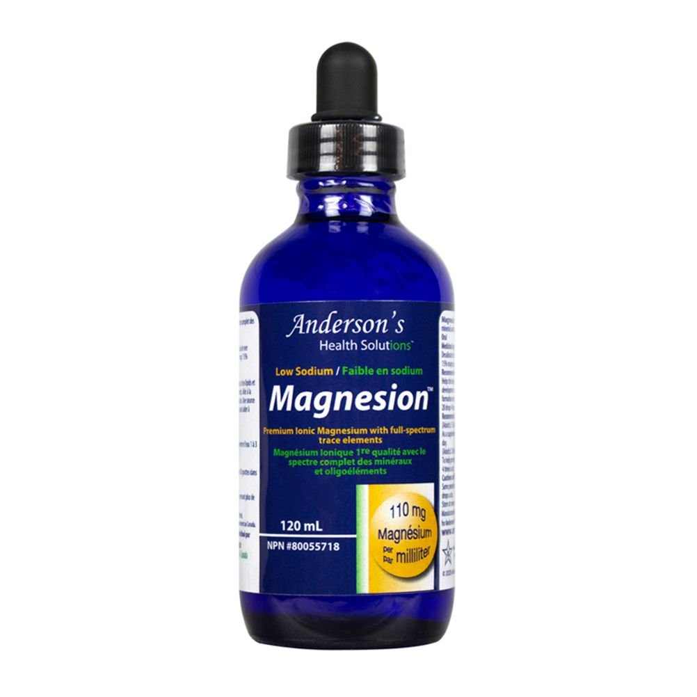 Anderson Ionic Magnesium Supplement - 120ml Liquid for Better Sleep, Muscle Recovery & Stress Relief - Perfect for Athletes & Active Lifestyles