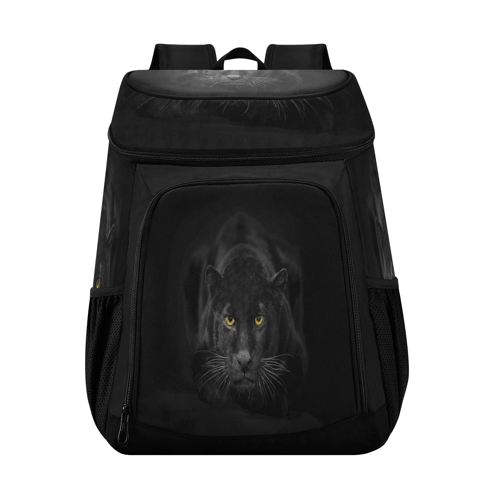 STAYTOP Ferocious Panther Insulated Cooler Backpack - Leakproof, Large Capacity Picnic & Lunch Bag for Outdoor Camping, Beach, Hiking, BBQs, Tailgating, and Road Trips