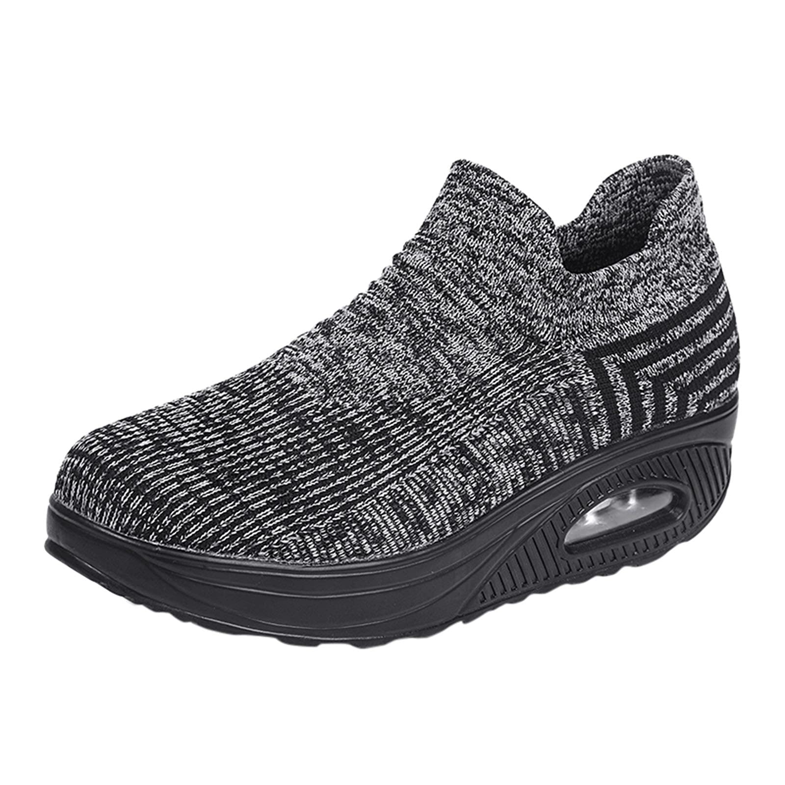 Sparkly White & Blue Women's Sneakers Size 8.5 - Breathable Outdoor Walking Shoes for Women | Perfect for Casual Wear, Gym, and Everyday Fashion