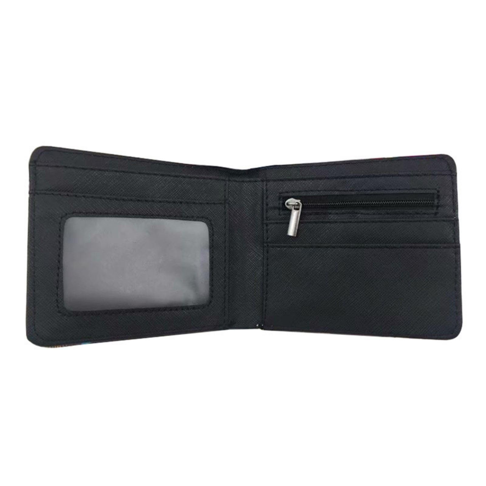 TV Movie Gaming Cartoon Bi-Fold Wallet for Men & Women - Perfect Gift for Fans, Collectors & Everyday Use