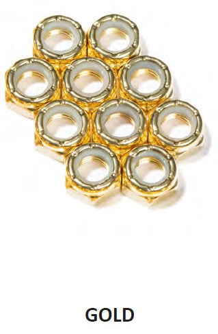 Defiant 8MM Axle Nuts Set of 10 - Heavy Duty Lug Nuts for Cars, Trucks & Motorcycles - Perfect for Wheel Maintenance & Off-Road Adventures