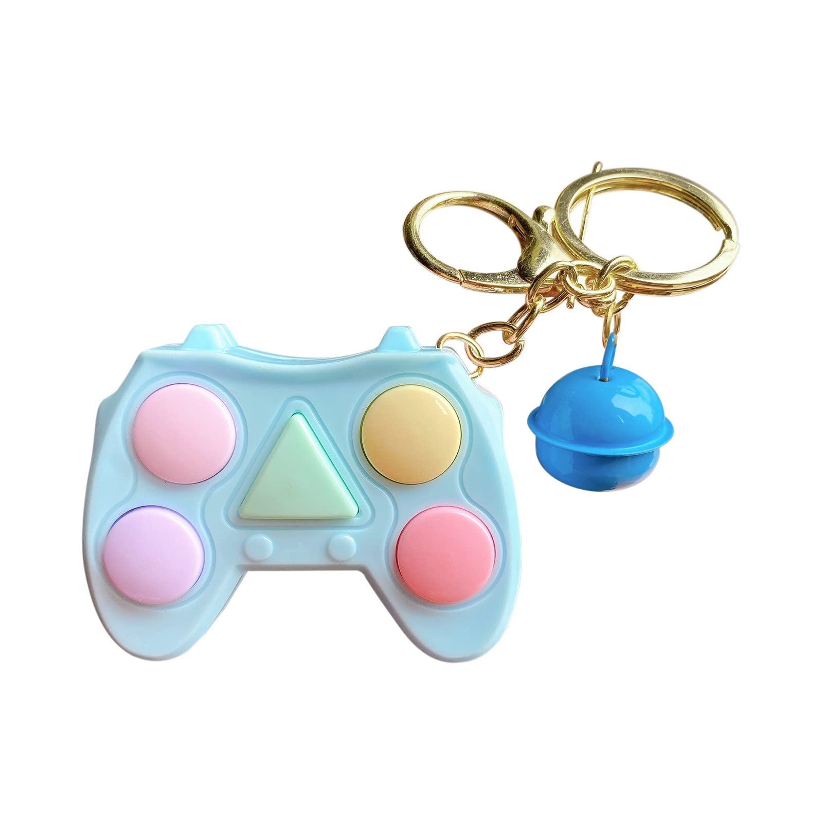 VELVOM Mini Handle Game Keychain - LED Electronic Memory Game for Kids & Adults - Perfect for Travel, Parties & Stress Relief